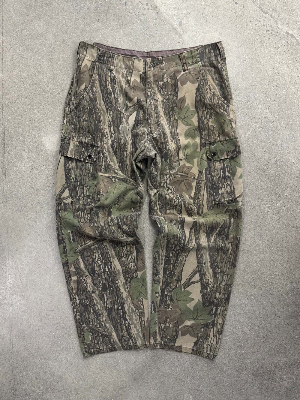 Vintage Winchester Trebark Camo Cargo Pants - 36”